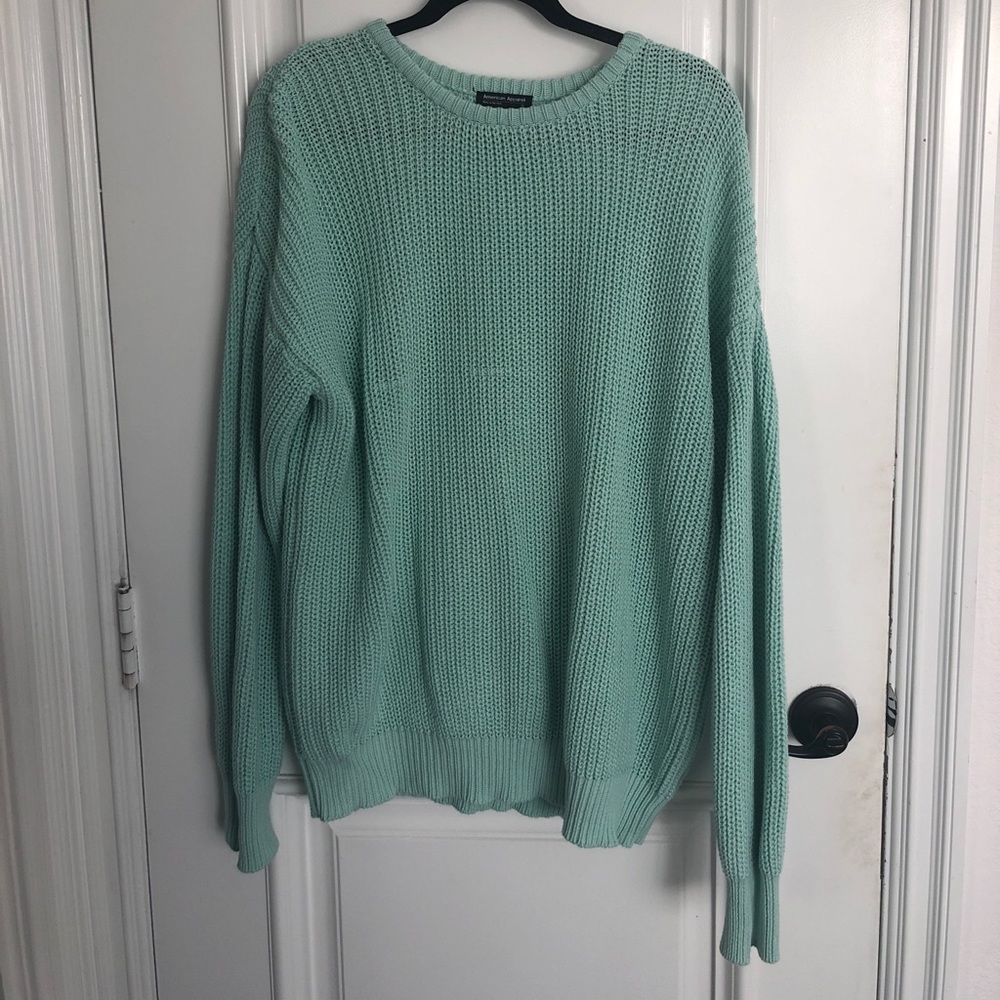 American Apparel Mint Sweater